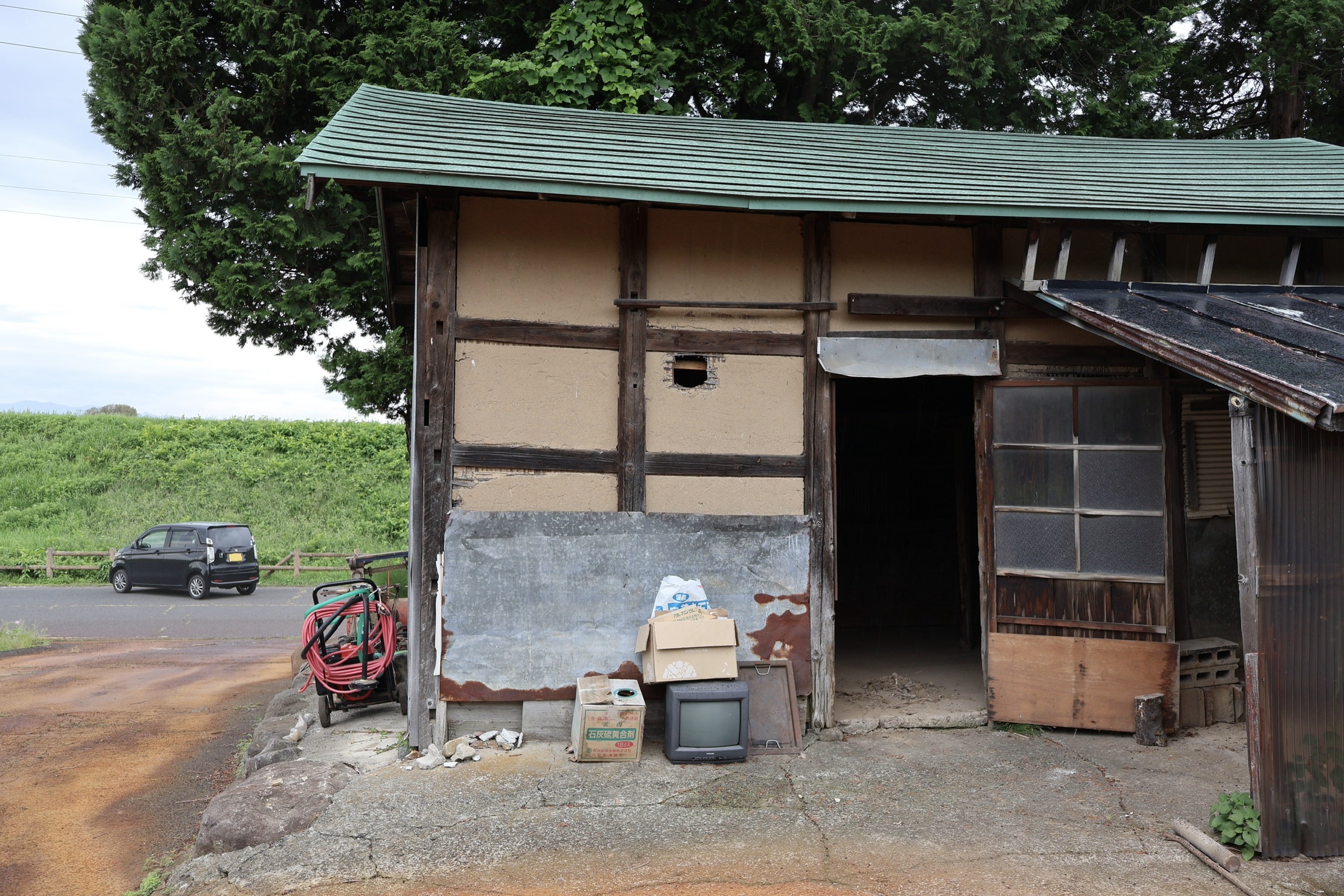 解体と記憶 shed view